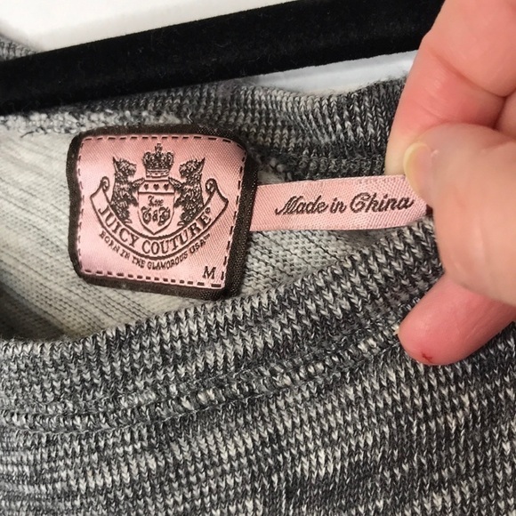 Juicy Couture heather gray cotton viscose dress - Picture 6 of 10